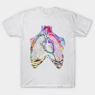 Human heart and lungs T-Shirt